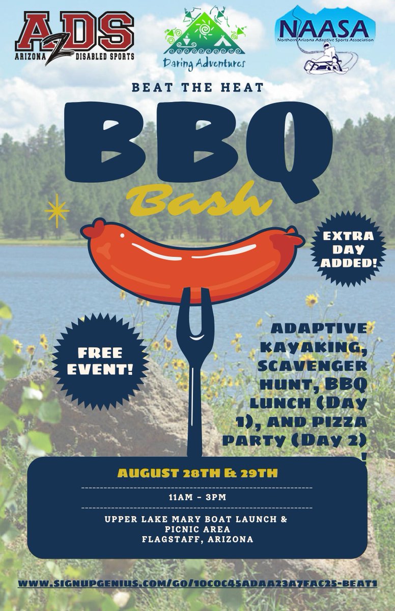Beat the HEAT - BBQ Picnic In The Pines - Additional Date Added! - mailchi.mp/daring-adventu…