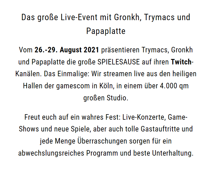 GronkhTV tweet picture