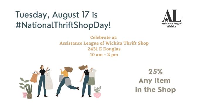 WichitaAL's tweet photo. By shopping at #ALWichitaThriftShop, you save #goodforwallet, reuse/recycle #goodforenvironment, and support local programs #strengthencommunity. https://t.co/A7zyADXWIV