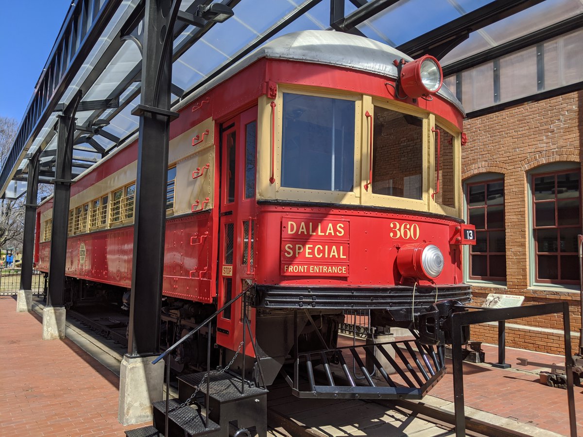 BowieDeshazo's tweet photo. @AMPcreate has created an immersive experience that allows you to explore historic car 360 of the Interurban Railway System! Check it out in person at the Plano Railway Museum! @IRM_Plano https://t.co/mOxPag55Jc