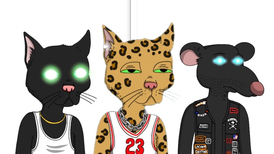 Finally added a second Gutter Cat and first Rat, cause MJ was feeling lonely. Ten billion percent pumped about GCG, the robust community and the super motivated Team. Also can't wait to stake because DAO is the way! Gang gang gang <a href="/GutterCatGang/">Gutter Cat Gang</a> Let's gooo! #gcg #GutterCatGang