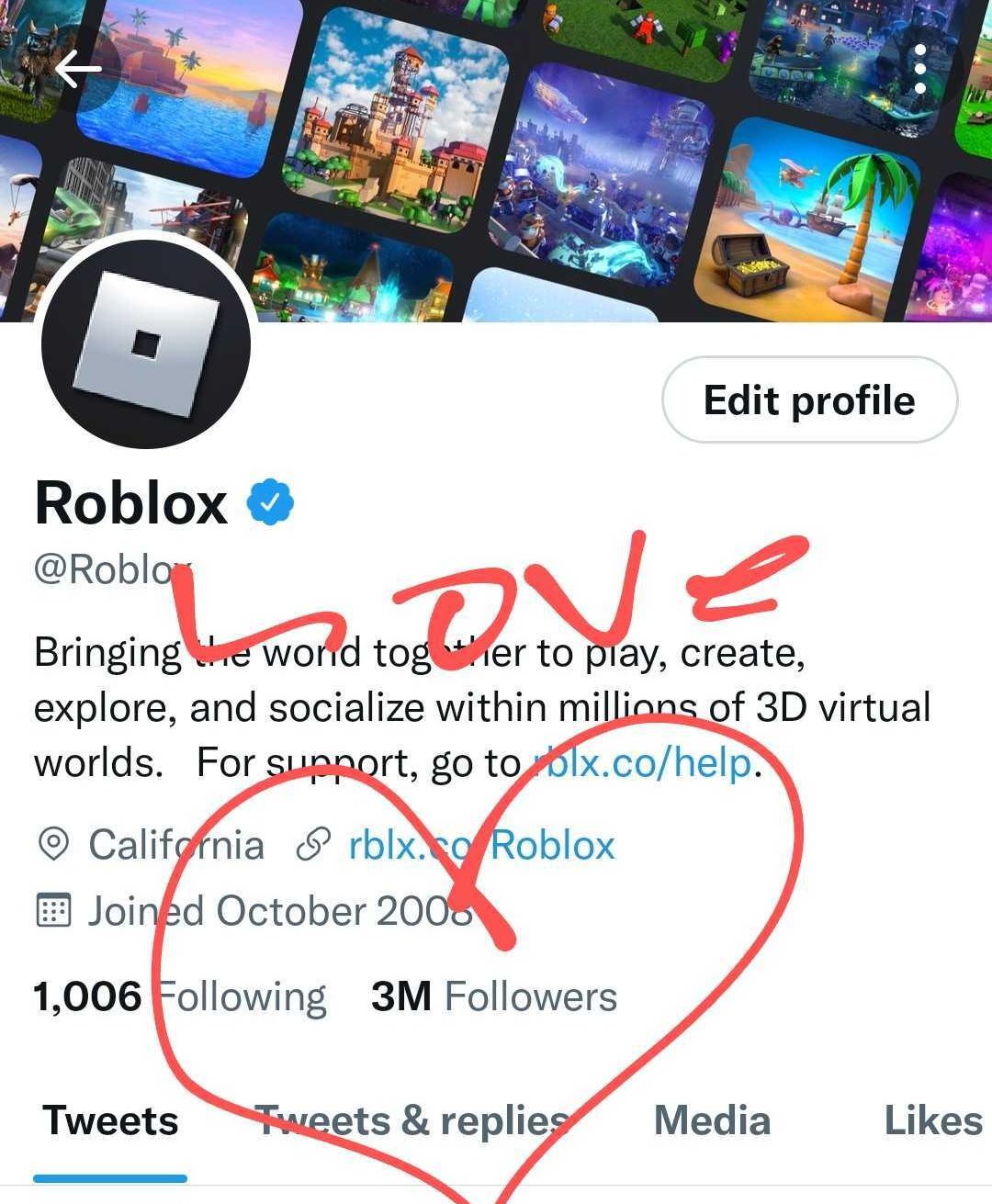 Twitter Roblox