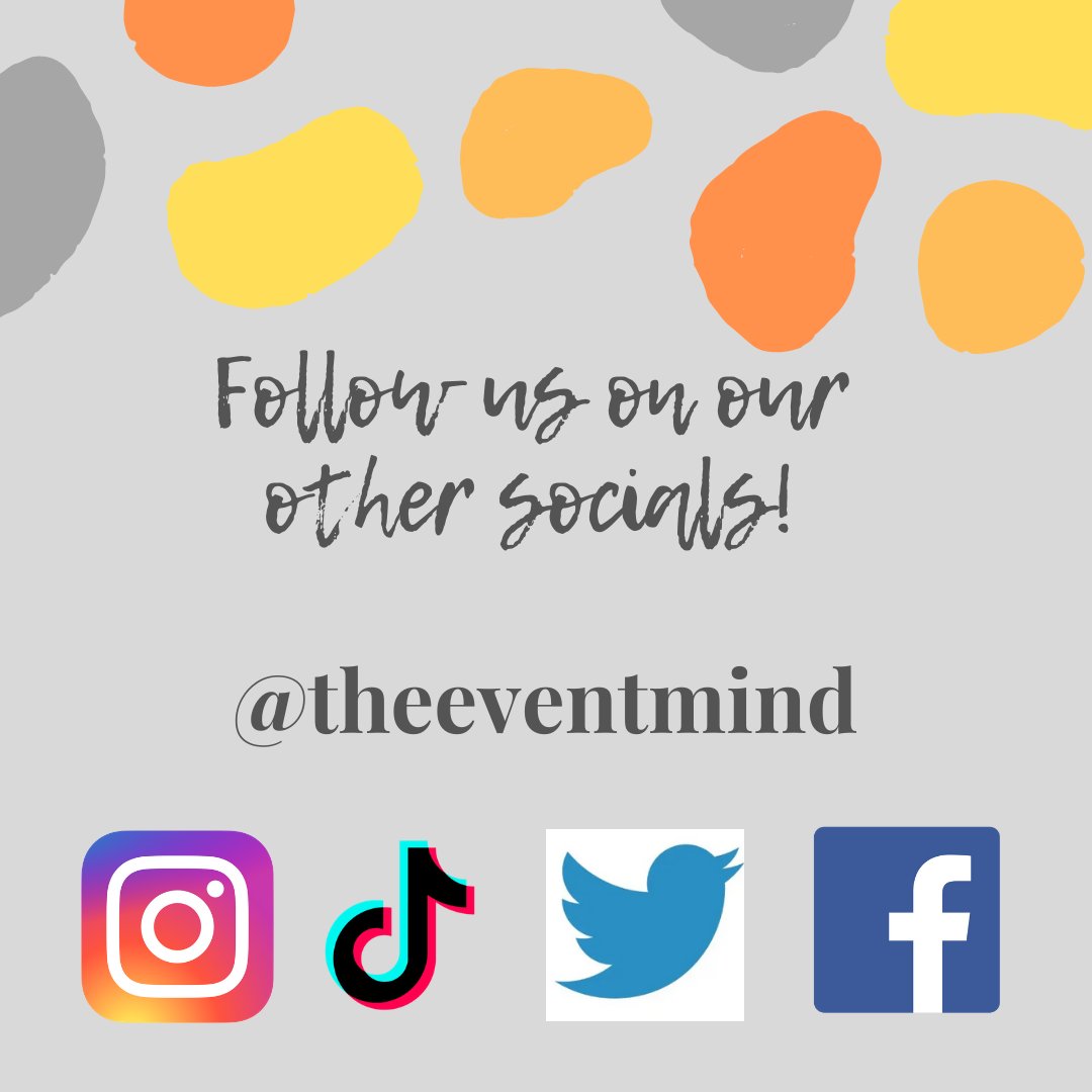 theEventMind's tweet image. Have you followed all of our socials yet?
@TheEventMind

#eventprofs #eventprof #eventmanagement #virtualevent #eventtechnology #virtualeventplanning #virtualeventplanner #eventtech #eventtechnologyservices #eventtechnologyexperts #onlineevent #onlineevents #hybridevents #
