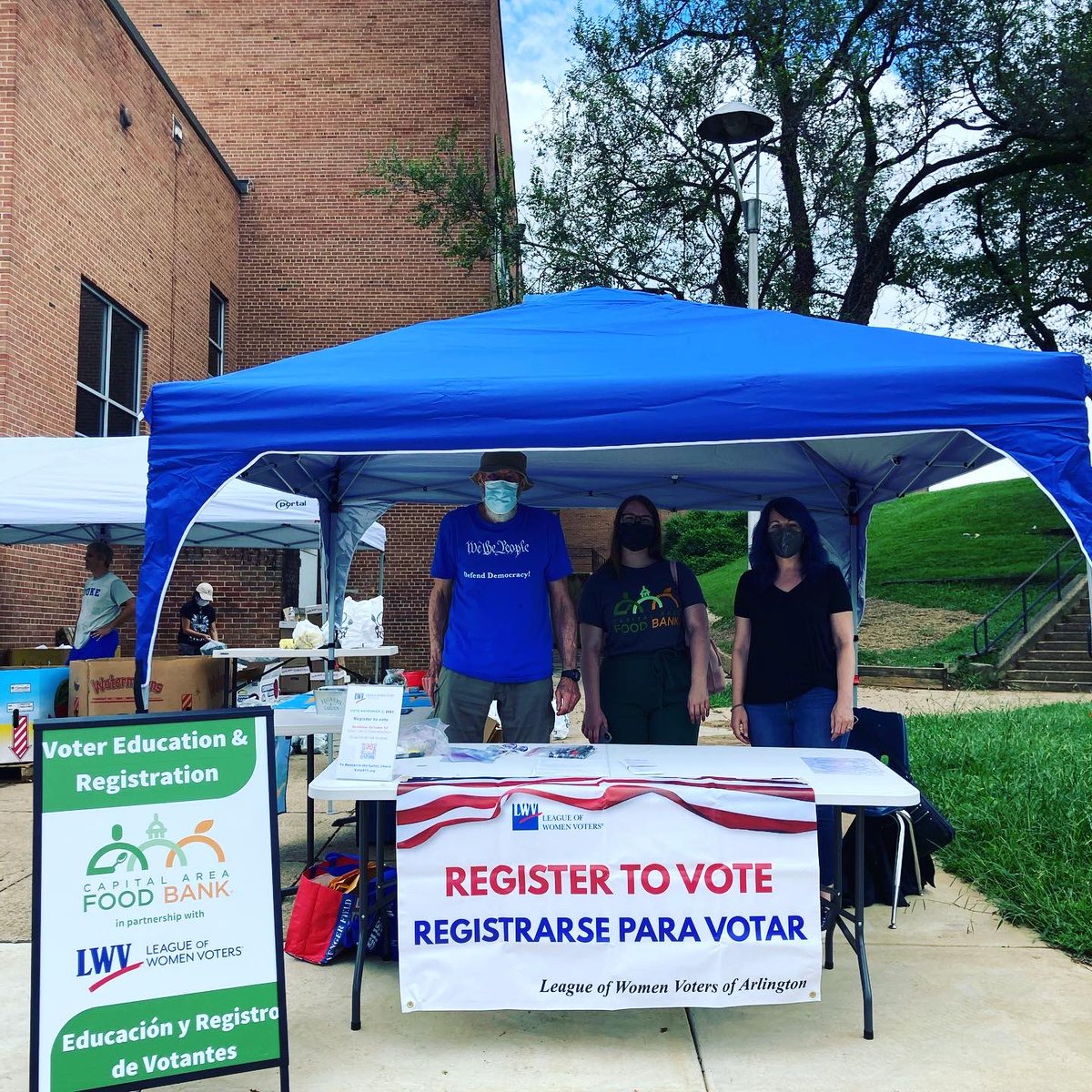 CISFCHammond's tweet photo. Another great Hammond Community Market today! Thank you @foodbankmetrodc @LWVArlingtonVA Virginia Cooperative Extension and Teen Wellness Center for joining us!! https://t.co/wJyCRKxiwV