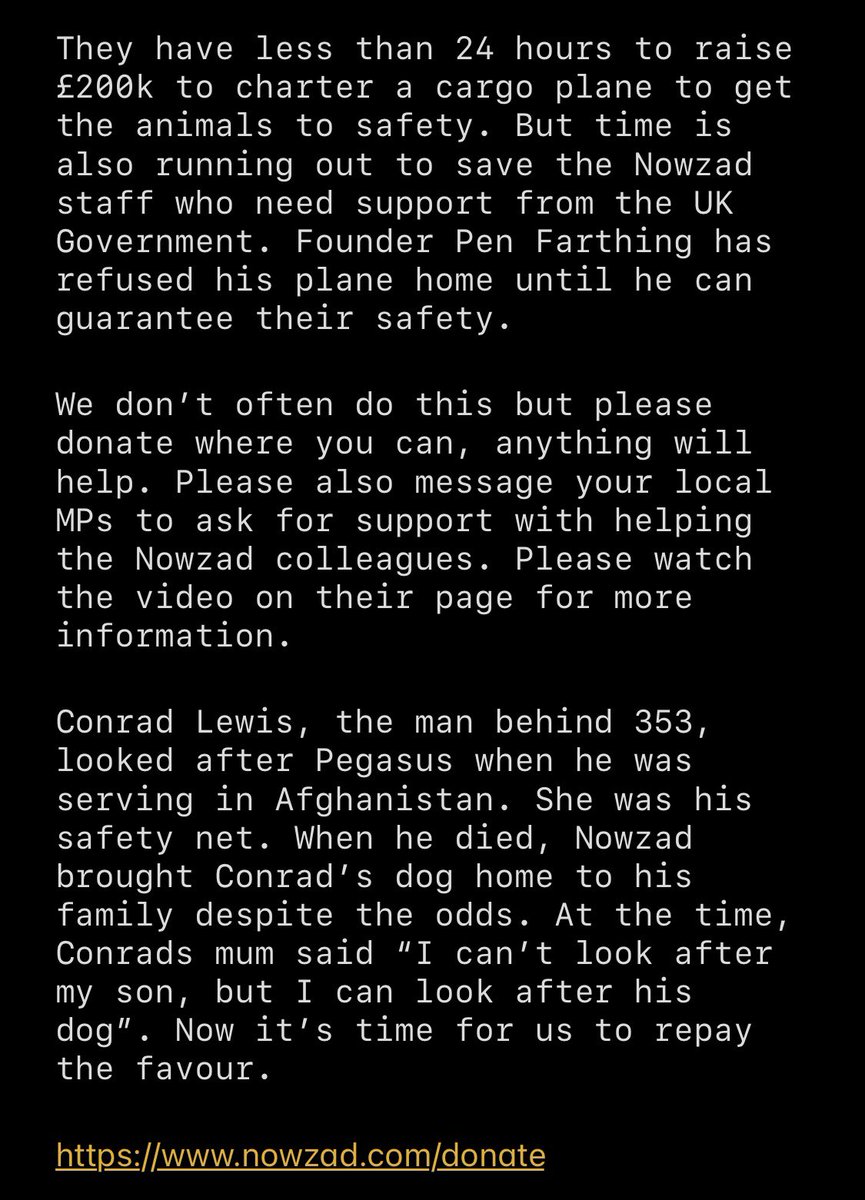 3_5_3's tweet photo. A statement from 353. Anything you can do to support would be appreciated. https://t.co/plwsADLu6X
