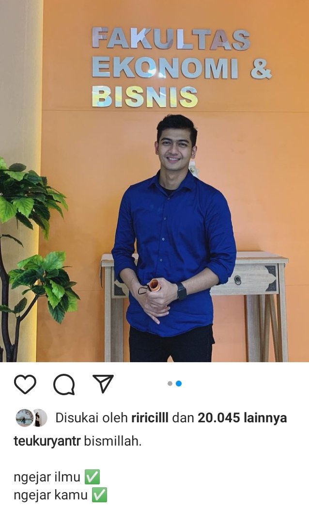 Dian86435517's tweet photo. @RiaRicis Calon suami @RiaRicis https://t.co/ZTzmaugCXA