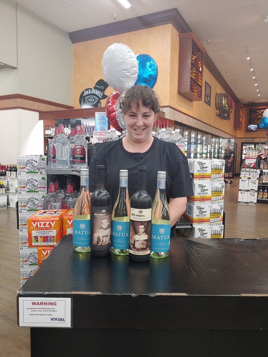 MGepshtein's tweet photo. #treasurywineestates #19crimes #matuawines #sterlingwines #staterbros #socialsampling 
@19crimes @matuawines @TreasuryWineEstatesTWE @socialsampling @staterbrosmarkets https://t.co/yUAbHm2s3W