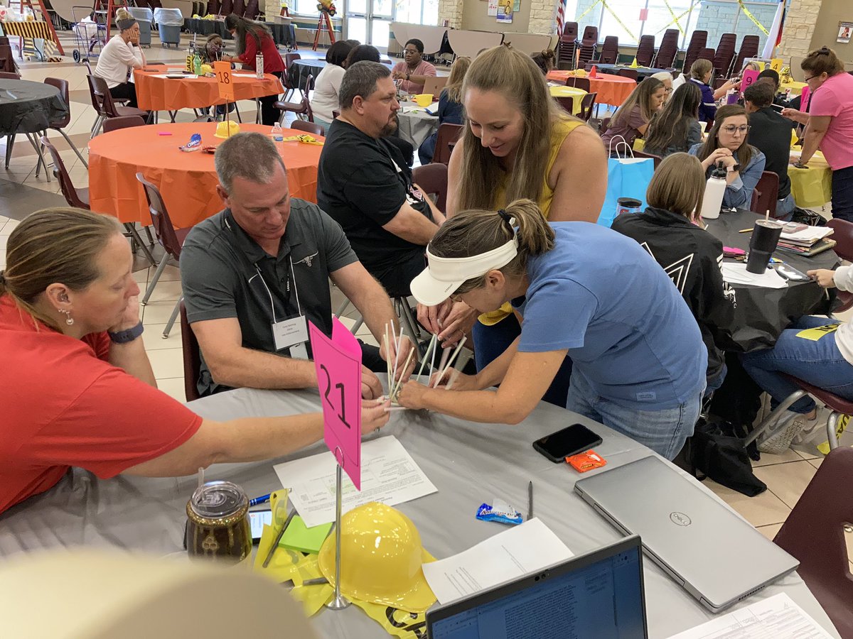 CMcBrideHHC's tweet photo. Had a fantastic day at Lamar CISD! Wonderful educators and administrators who want to make sure students are Ready for the Workforce @SolutionTree https://t.co/nE2JxPrRd9
