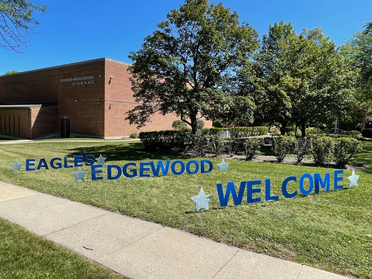Edgewood Middle School PTO (@pto_edgewood) on Twitter photo Welcome Edgewood staff to Edgewood at Elm Place! We can't wait to see you! <a href="/Edgewood112/">Edgewood Middle School</a> #112leads Welcome Edgewood staff to Edgewood at Elm Place! We can't wait to see you! <a href="/Edgewood112/">Edgewood Middle School</a> #112leads
