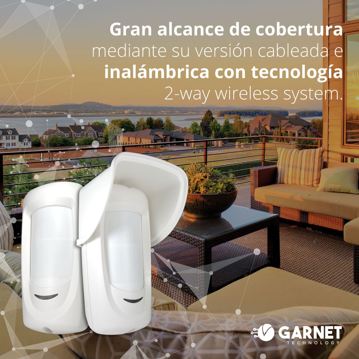 alasseguridad's tweet image. La línea IR-1000 de @GarnetAlarmas  esta diseñada exclusivamente para ambientes externos gracias a su exclusivo diseño basado en normas IP-65.
Para conocer más sobre este producto, puedes ingresar en este link 
bit.ly/3g6G78i

#garnettechnology #garnet