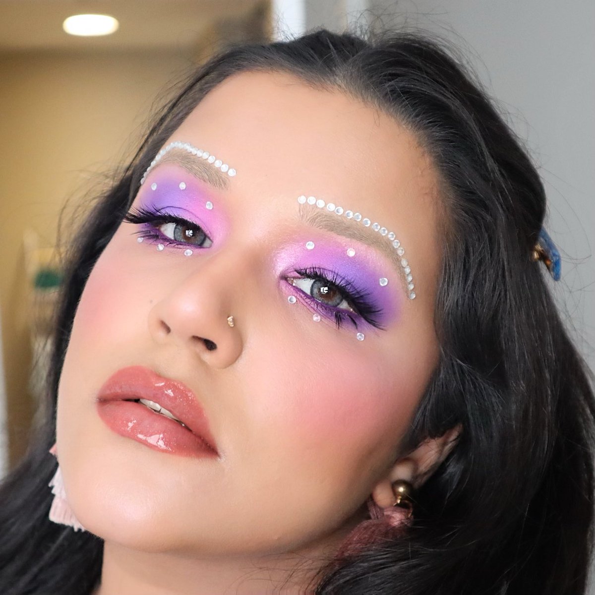 swateeshrma's tweet photo. Created this look using @ColourPopCo Fade Into Hue Palette. Look is inspired by Rowi Singh #y2k #ColourPopMasterClass #colourpopme https://t.co/glDAUQftwl