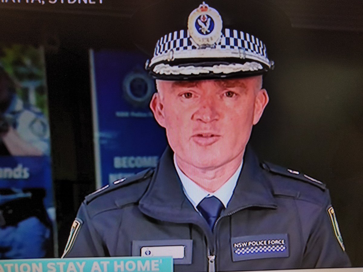 danutakozaki's tweet photo. Man in #Fairfield who is #COVID19nsw postive was being checked on yesterday & found not to be home - he couldn't give a reasonable excuse why he was not there says NSW deputy commissioner Mal Lanyon #OperationStayatHome @nswpolice @BreakfastNews @Isk137 @LisaMillar https://t.co/q5qnf1bT8o