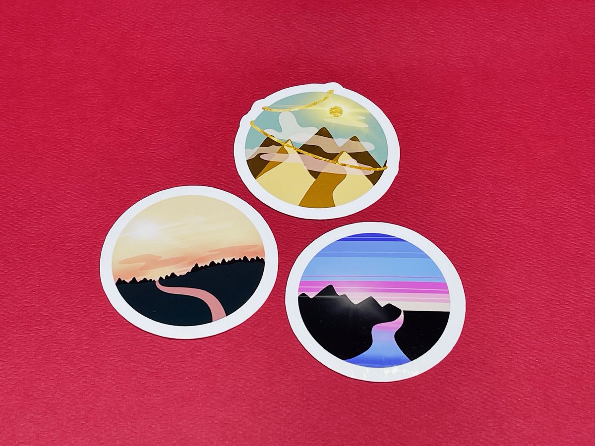 BossKeyForge's tweet image. Missing out on seeing the world with the current health situation going on? Enjoy some wonderful views with Emily’s popular “Views Collection”! Grab yours soon! etsy.me/2VZbACa
#view
#mountains
#stickers
#supportsmallbusiness 
#outrun