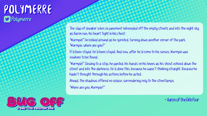 🐛 Bug Off! PKMN Zine @ VOL 1 COMPLETE 🐛 tweet media