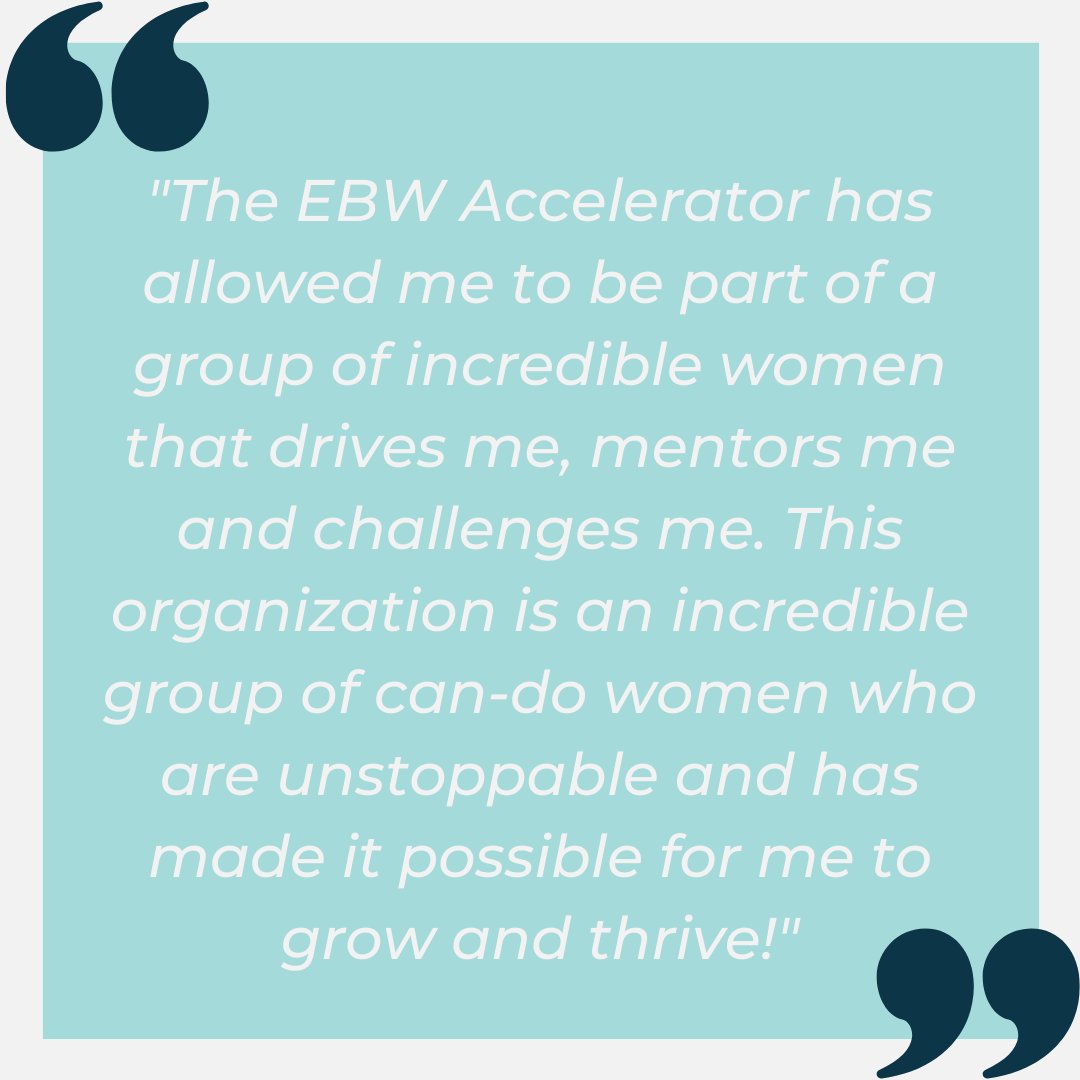 Wave hello 👋  to our EBW Accelerator Member of the Month, Laurel Winslow! 

Read her story here: linkedin.com/feed/update/ur…