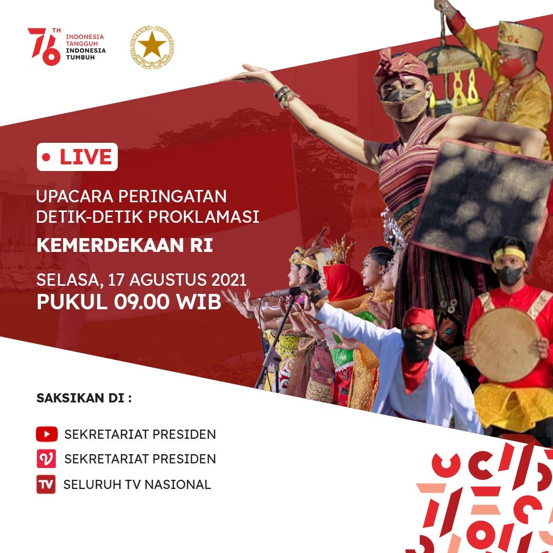 Visitor! 
Saksikan sore ini Tari Jepen Begenangan dari  Sanggar Tari / Yayasan Gubang, Kutai Kartanegara yang akan tampil bersama beberapa daerah lainnya di Indonesia dalam rangka acara Penurunan Bendera Merah Putih di Istana Merdeka, Jakarta. 

Dirgahayu Negeriku Indonesia ..