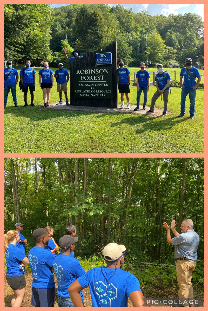 Pictures from Friday's field trip to Robinson Forest and Starfire Coal Mine, in case you'd like to tweet this <a href="/InFellows/">IN_FElloWS</a> #NSFfunded #NSFstories. During this trip, trainees learned about several mine land reclamation efforts from Chris Barton.
