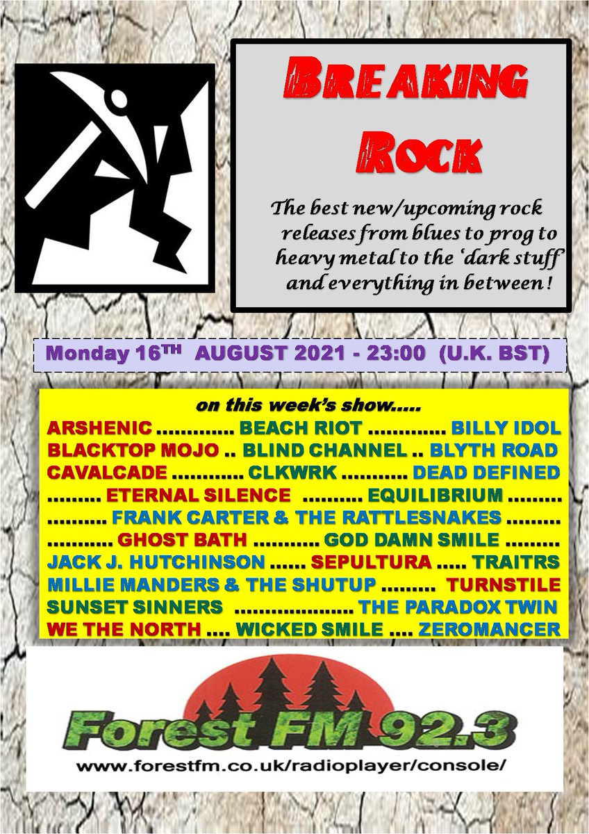 pjbreakingrock's tweet photo. up next for airplay on @pjbreakingrock #radioshow @ForestFM .. #Norwegian #electrorock #duo @zeromancerworld with #TerminalLove new track ahead of album #OrchestraOfKnives out September 24th ... first new material from the band for 8 years... stream now https://t.co/sjudUtZAIW https://t.co/vxhy0jY85H