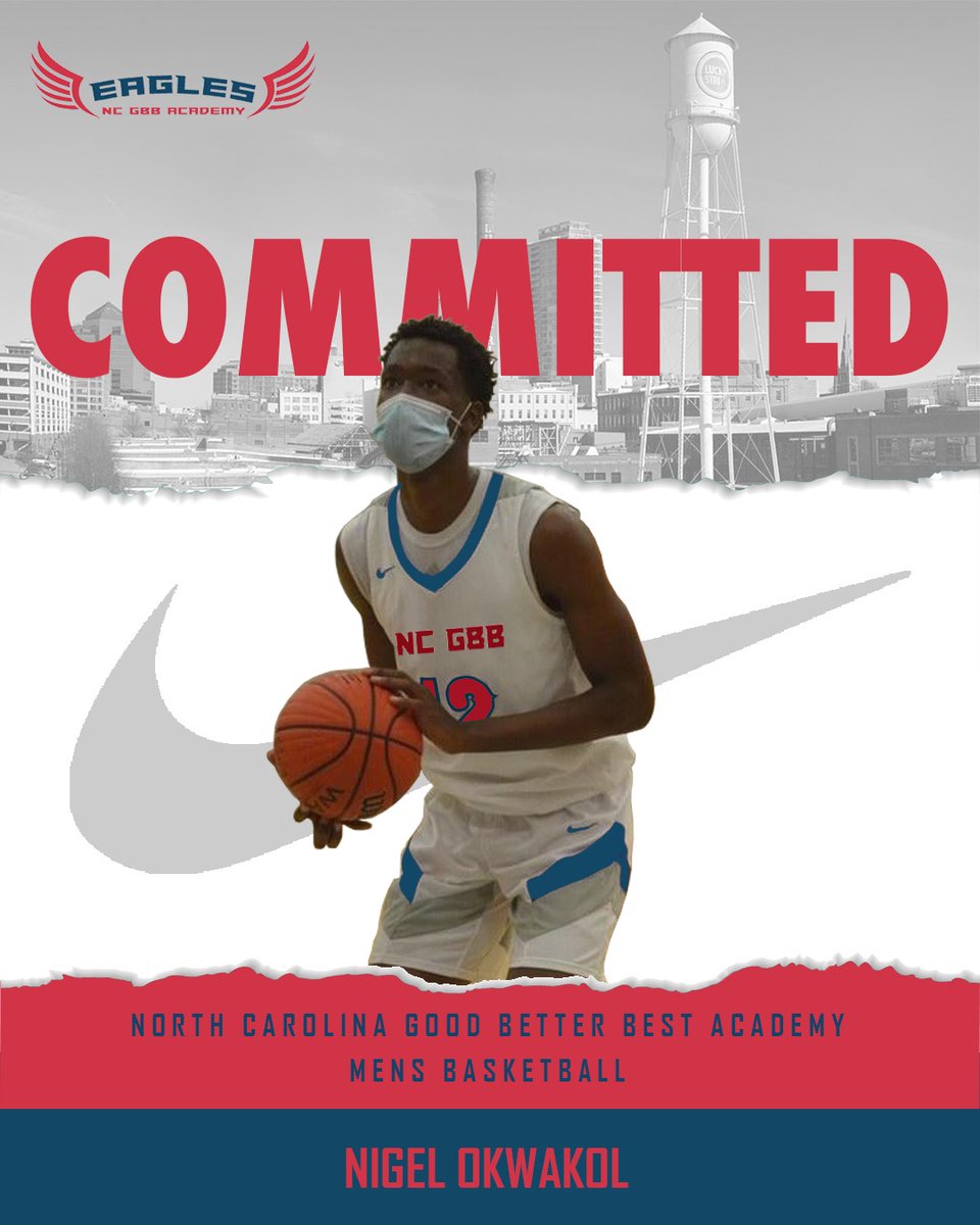 We would like to welcome 2023 6'5" NIGEL OKWAKOL to NC GBB Academy Prep Team (Head Coach Quintin Austin @Coach_QAustin).  NCGBB www.ncgbba com will field 3 21-22 Teams (Men's National/Men's Prep/Women's Prep) Interested men/women players email <a href="/CoachTyCoxCPA/">Coach Ty Cox CPA</a> coachtycox@ncgbba.com