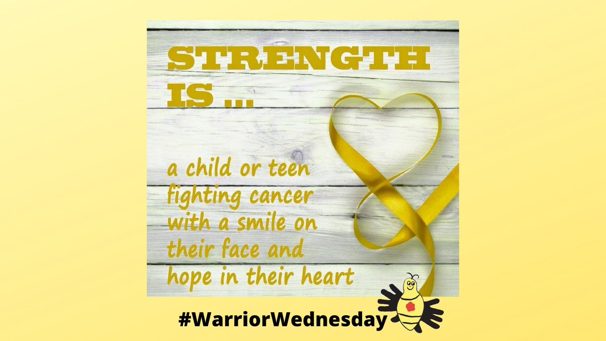 BumbleBeefound's tweet image. Childhood Cancer Awareness Month begins in September. Every Wednesday in September will be #WarriorWednesday. Here is a preview of true strength. 💛🐝💪🏼
#BBFkiddo
#pediatriccancer
#yellowribbon
#childhoodcancerawarenessmonth 🎗