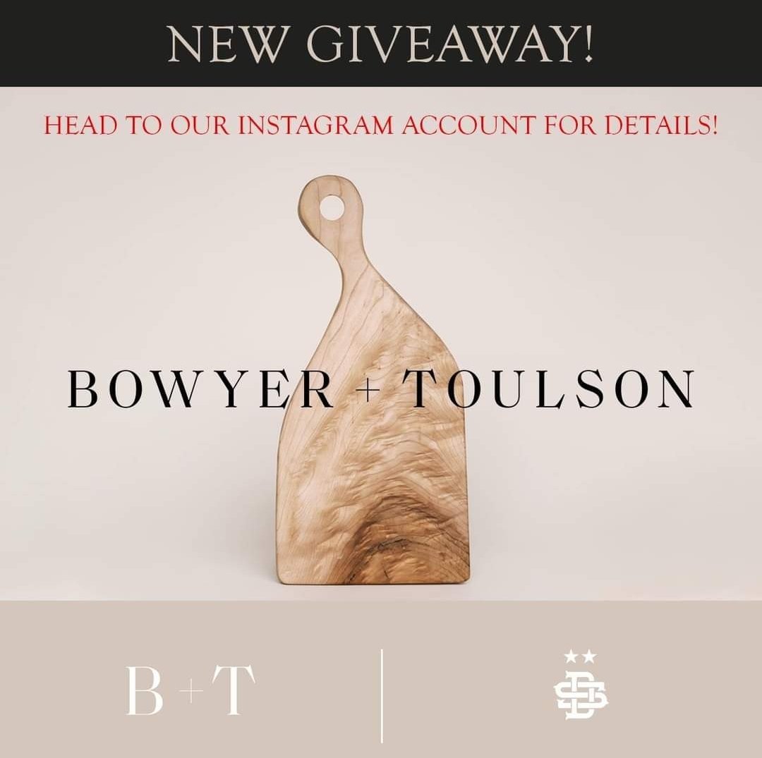 All - Head over to our Instagram page for details on a new giveaway, courtesy of the fabulous <a href="/bowyer_toulson/">BOWYER + TOULSON</a> !

Insta handle - southdeltaunited