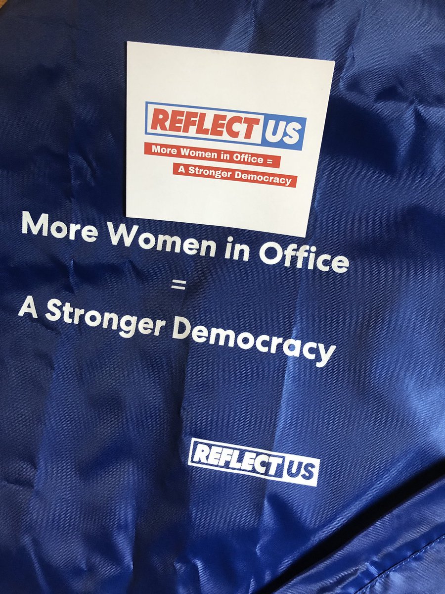 CynthiaRTerrell's tweet photo. Dear @Reflect_US team! Thank you for the fabulous new satchel! More women in office does indeed make for a stronger democracy: board members @SaraGuillermo19 @glyndacarr @erinlooscutraro @erinvilardi @LMart939 @MadaleneMielke & I are lucky to be part of the #ReflectUS club 😊 https://t.co/ra4CQV0hih
