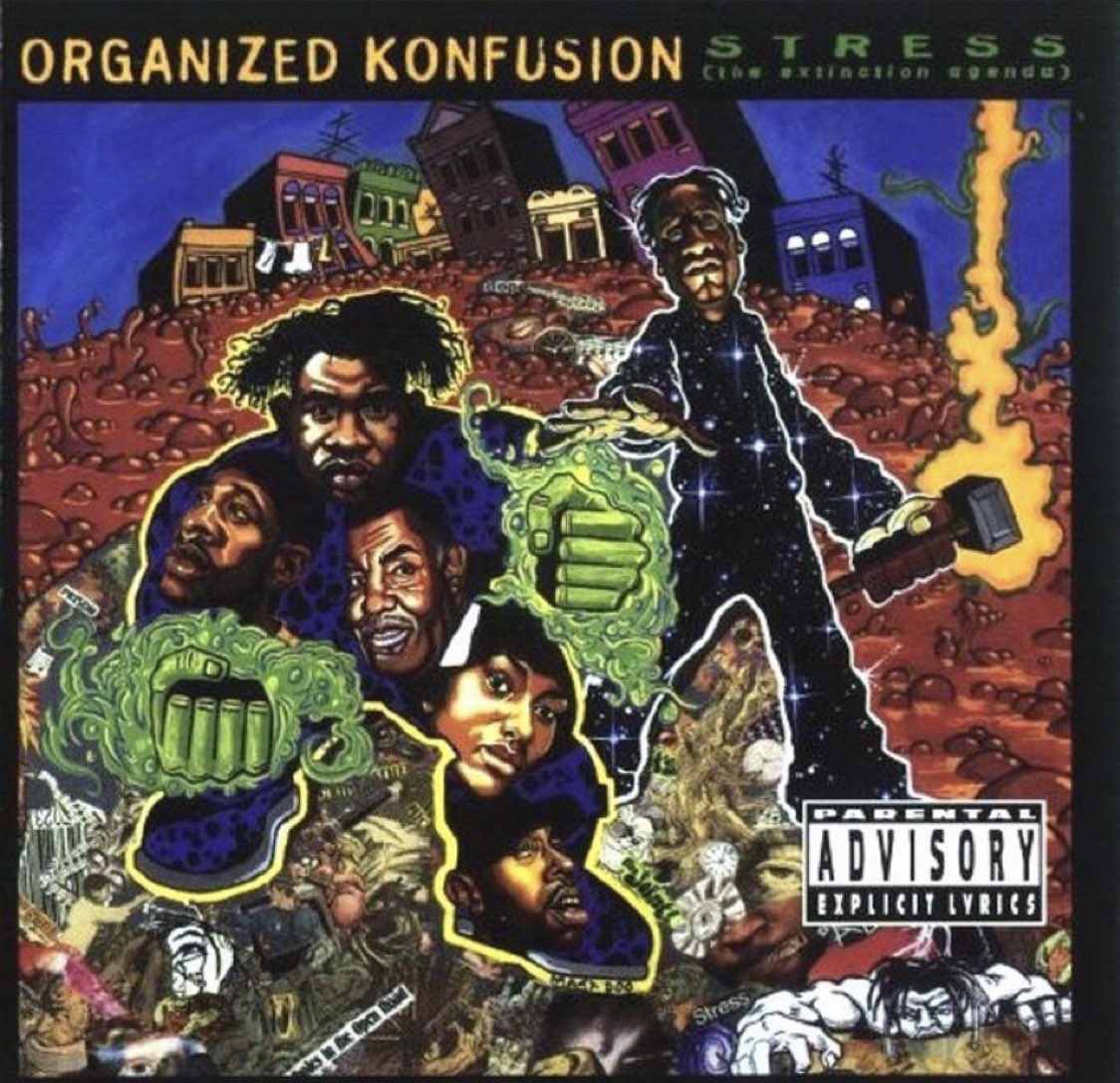 27th anniversary today. Props to #OrganizedKonfusion and their 2nd album ✨✨ #HipHop #90s