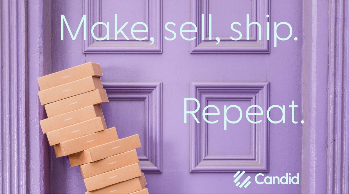 Re-orders make up 95% of wholesale. Candid integrates with your e-comm store, so you can connect with buyers quickly. And keep the orders coming in, again and again 🙃 🎡
#Candidwholesale #repeatcustomer #happywholesaling