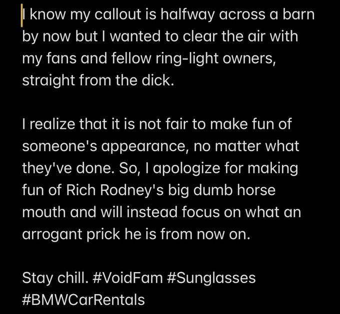 Deepest aplogies. https://t.co/siRelqdcAS