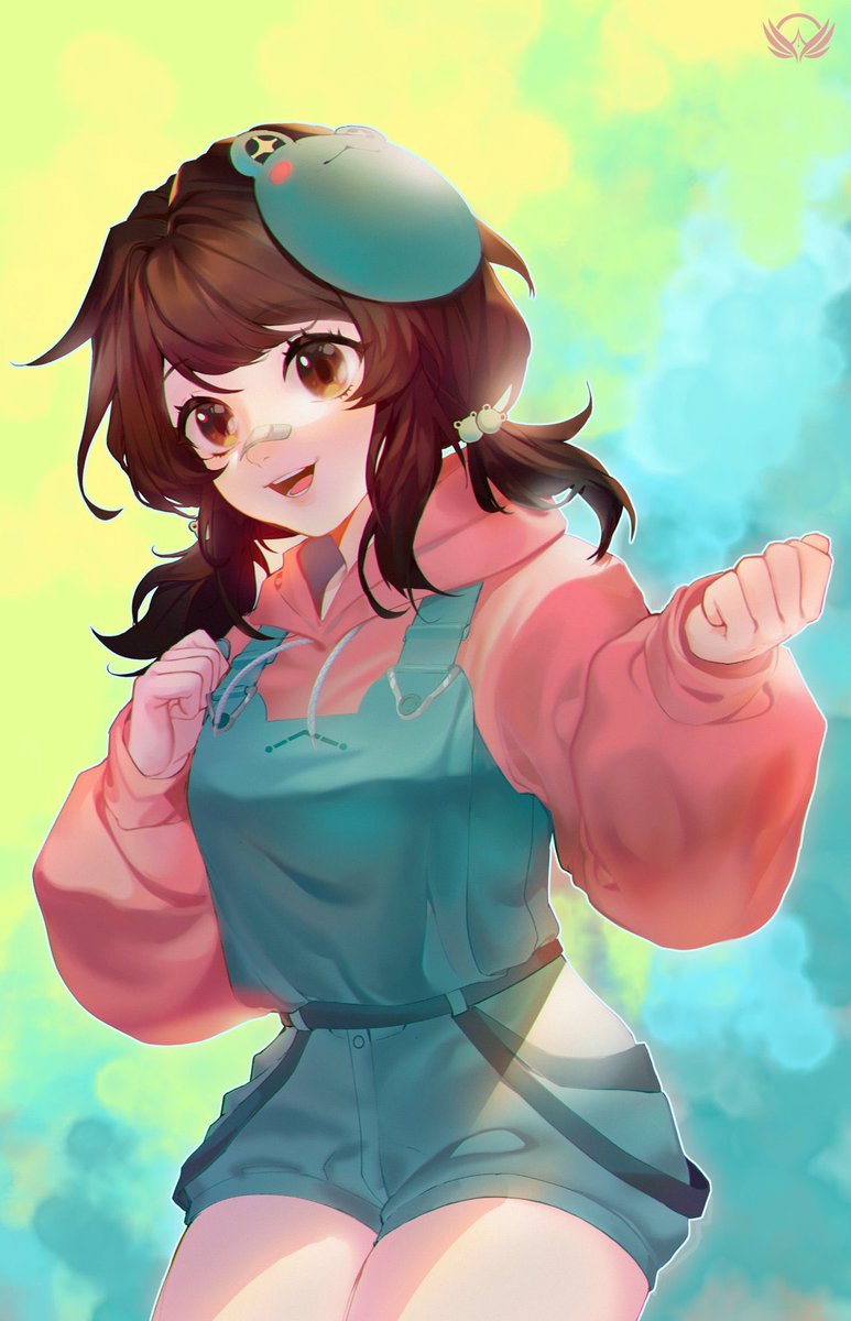 _BethyV's tweet photo. “Heya! Want to go skipping down this hill? Let’s go! Take my hand!” ✨
art is by @/EvokStudios !! Thank you! ^^
#FrogFART #BethyVA https://t.co/LyFlIXCx9y