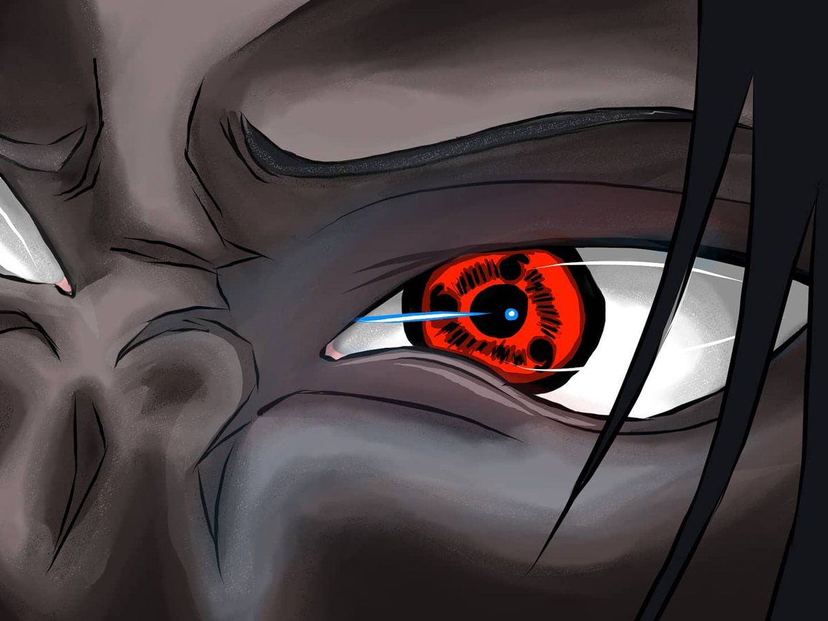 ✍🏼💫❤️ SHARINGAN EYES💫✍🏼❤️ I have redrawed a frame I saw in Naruto  Shippuden Hope you like it ✨ #narutoshippuden#naruto #sharingan #itachi  #madarauchiha #sasuke #usumakinaruto #anime #redraw #Fanart, image size:1200x900
