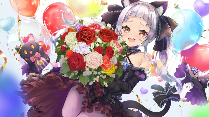 有志の方々による記念サイトにて
イラスト描かせていただきました!
シオンちゃん3周年おめでとう!!!
https://t.co/ZLndaLVKuz 