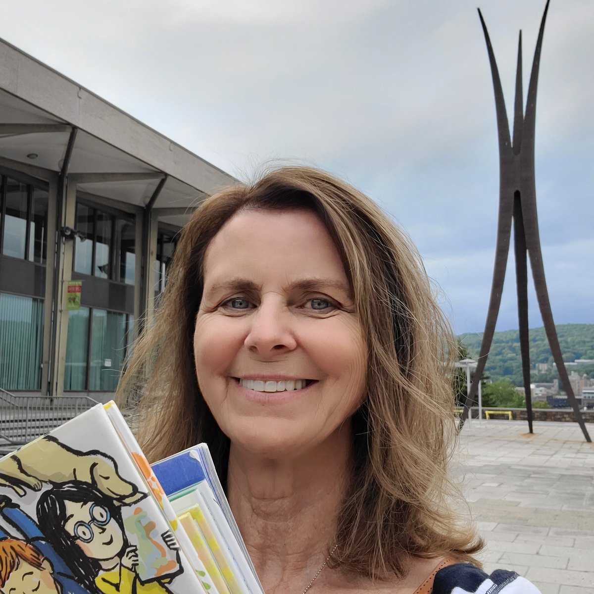 Our public library is such a special part of our community. Was checking out back to school books tonight. What have you borrowed from your local library lately?