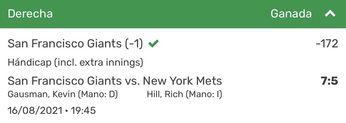 CONWIPICKSS's tweet image. TERMINO EL DÍA🚨

Y nos vamos Perfectos🤩🤩🔥🔥

Seguimos sumando en el grupo💰👏🏼🤩

Es el 4 día perfecto en el mes✅💰🔥

4 picks🎯
4 ganados ✅

Giants -1✅
Reds -1✅
Rays -1.5✅
Under 0.5 1 entrada Athletics vs White Sox✅

#GamblingTwitter #MLB #FreePicks #Premium