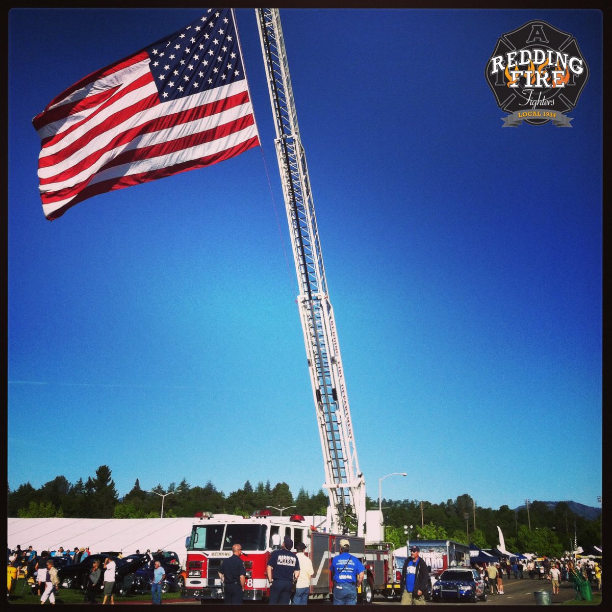 Redding Firefighters tweet media