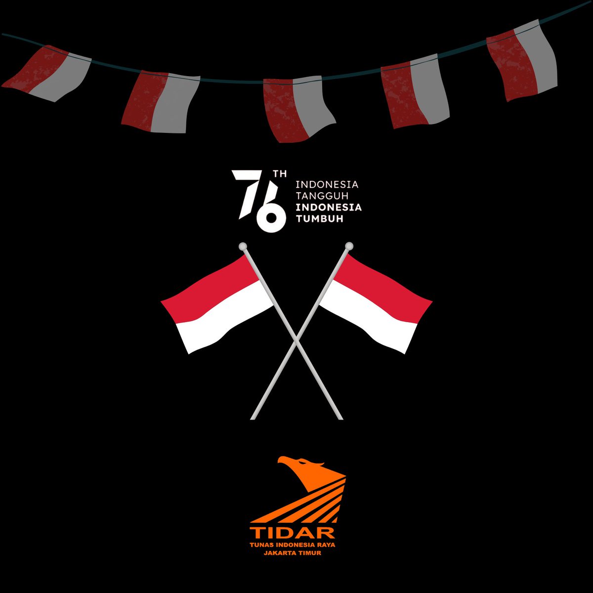 Dirgahayu Republik Indonesia yang ke-76 tahun.

#TIDARJAKTIM