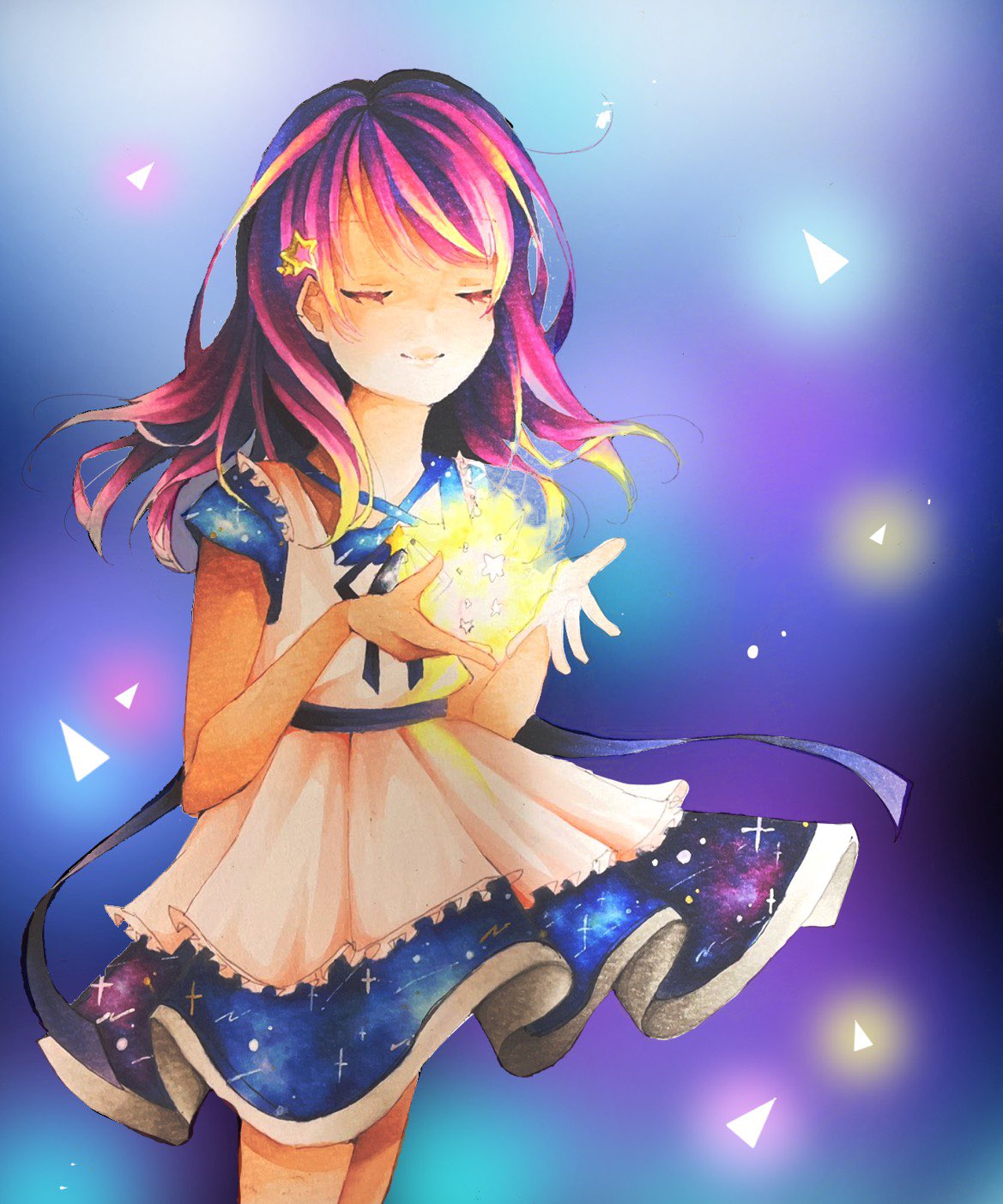 雪間すず 星に願いを イラスト好きさんと繋がりたい イラスト好きな人と繋がりたい 中学生でこれは上手いと思ったらrt 中学生絵描きさんと繋がりたい コピックイラスト 宇宙塗り イラスト練習中 T Co Nln7recbj3 Twitter