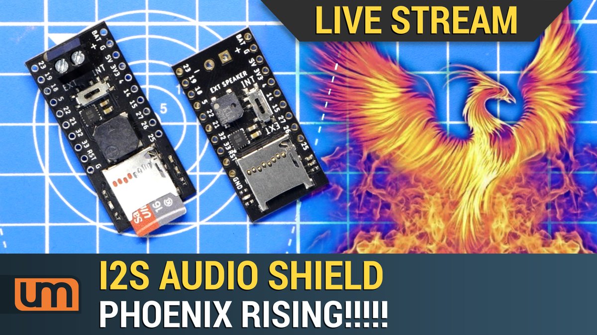 unexpectedmaker's tweet photo. Next #LiveStream I’m going to have a final crack at including onboard sound for my I2S Audio Shield…
https://t.co/pV1p8x9OHl
#maker #electronics #pcbdesign #tinypico #tinys2 #shields https://t.co/7PGZTuIcpj