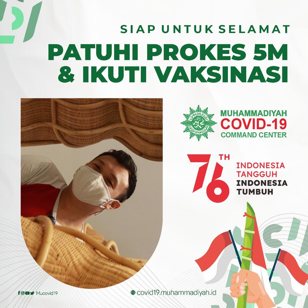mucovid19's tweet photo. Untuk mendukung penanganan pandemi &amp; vaksinasi sekaligus merayakan momen #HUTRI76 kami bikin twibbon nih

Yuk ikutan ribuan orang yang udah duluan untuk bikin dan share twibbon keren ini!😁

Link Twibbon MCCC👇
https://t.co/EufQ1WFa08 https://t.co/fNM0hL3IHP