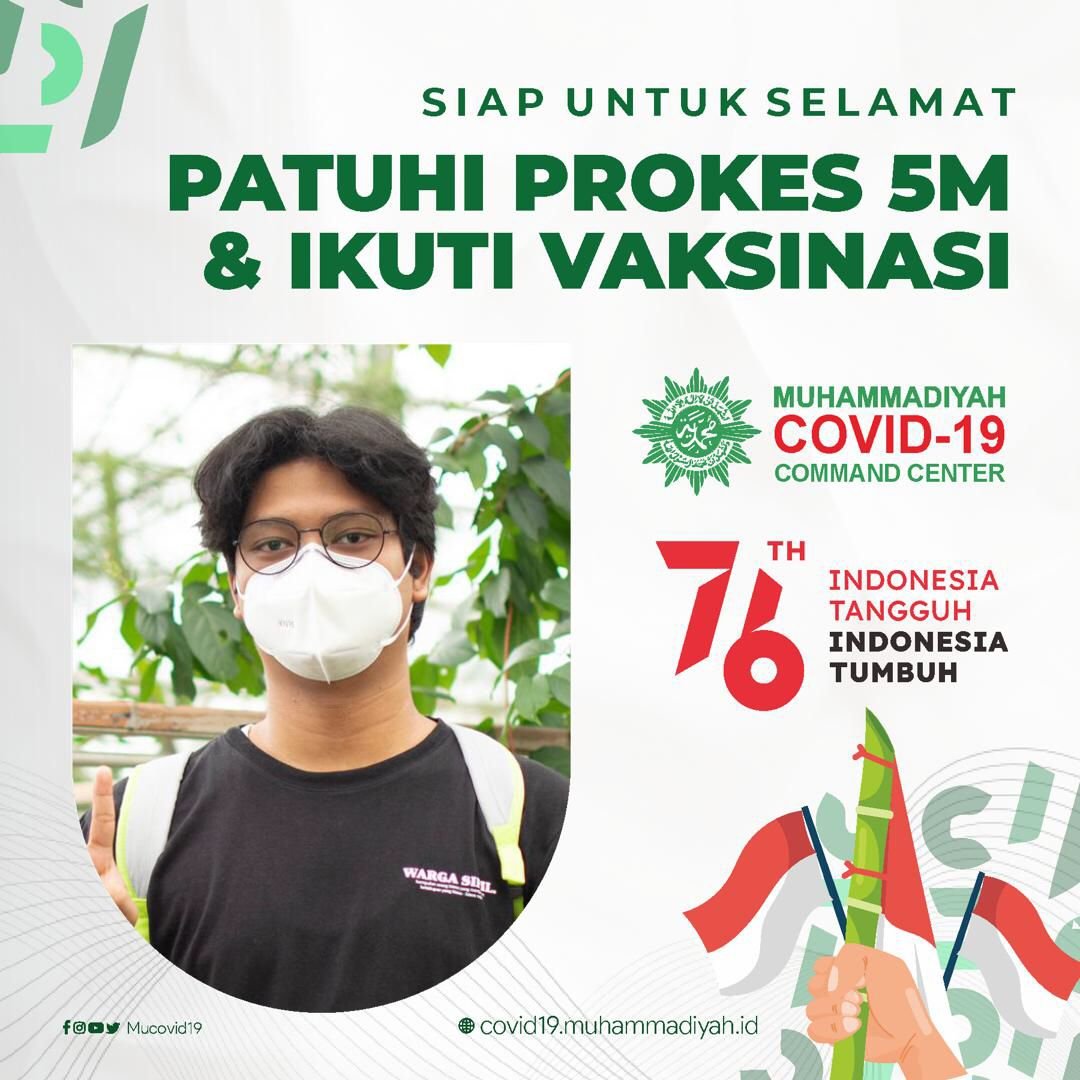 mucovid19's tweet photo. Untuk mendukung penanganan pandemi &amp; vaksinasi sekaligus merayakan momen #HUTRI76 kami bikin twibbon nih

Yuk ikutan ribuan orang yang udah duluan untuk bikin dan share twibbon keren ini!😁

Link Twibbon MCCC👇
https://t.co/EufQ1WFa08 https://t.co/fNM0hL3IHP