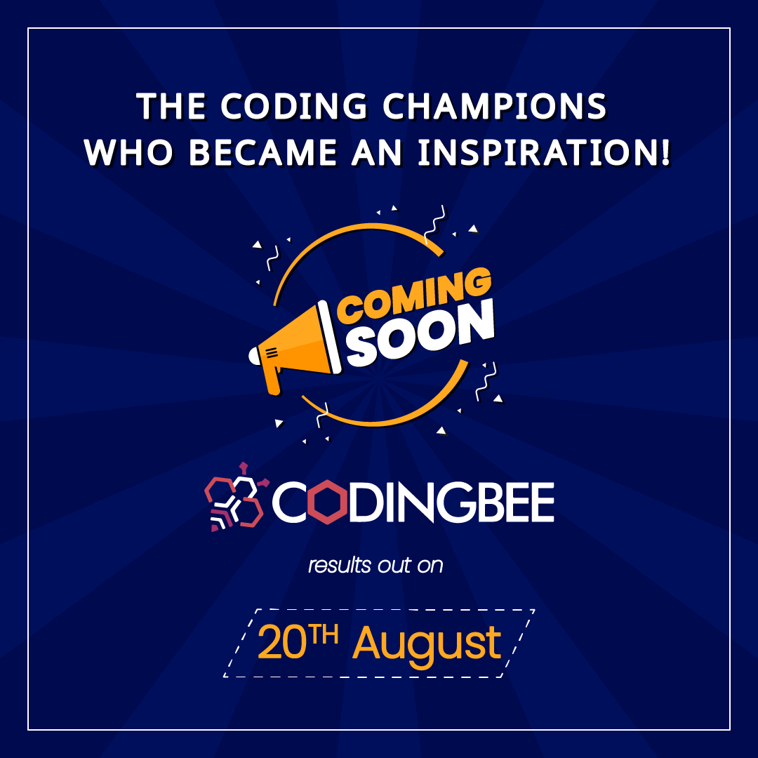 MyMakebot's tweet image. Something exciting is coming up!
We'll be presenting, the Coding Champions soon.
CodingBee - World Coding Championship.
#codingforschools#coding #codingbootcamp #codingbee #datascience #AI #Robotics