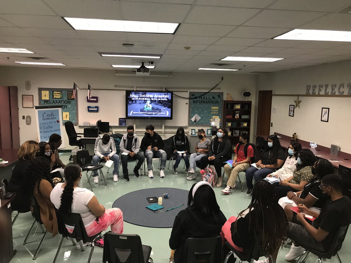 Hall Success Academy_8G (@hsa_8g) on Twitter photo Today was a great day <a href="/Hall_AISD/">Hall Success Academy</a>! Our <a href="/HSA_8G/">Hall Success Academy_8G</a> students were introduced to the “Chill Space” while they participated in a community building circle to identify their values with administrators, @MarcieStrahan and <a href="/mrdelk72/">Fred Delk</a>! <a href="/OOT_AldineISD/">Office of Transformation</a> Today was a great day <a href="/Hall_AISD/">Hall Success Academy</a>! Our <a href="/HSA_8G/">Hall Success Academy_8G</a> students were introduced to the “Chill Space” while they participated in a community building circle to identify their values with administrators, @MarcieStrahan and <a href="/mrdelk72/">Fred Delk</a>! <a href="/OOT_AldineISD/">Office of Transformation</a>