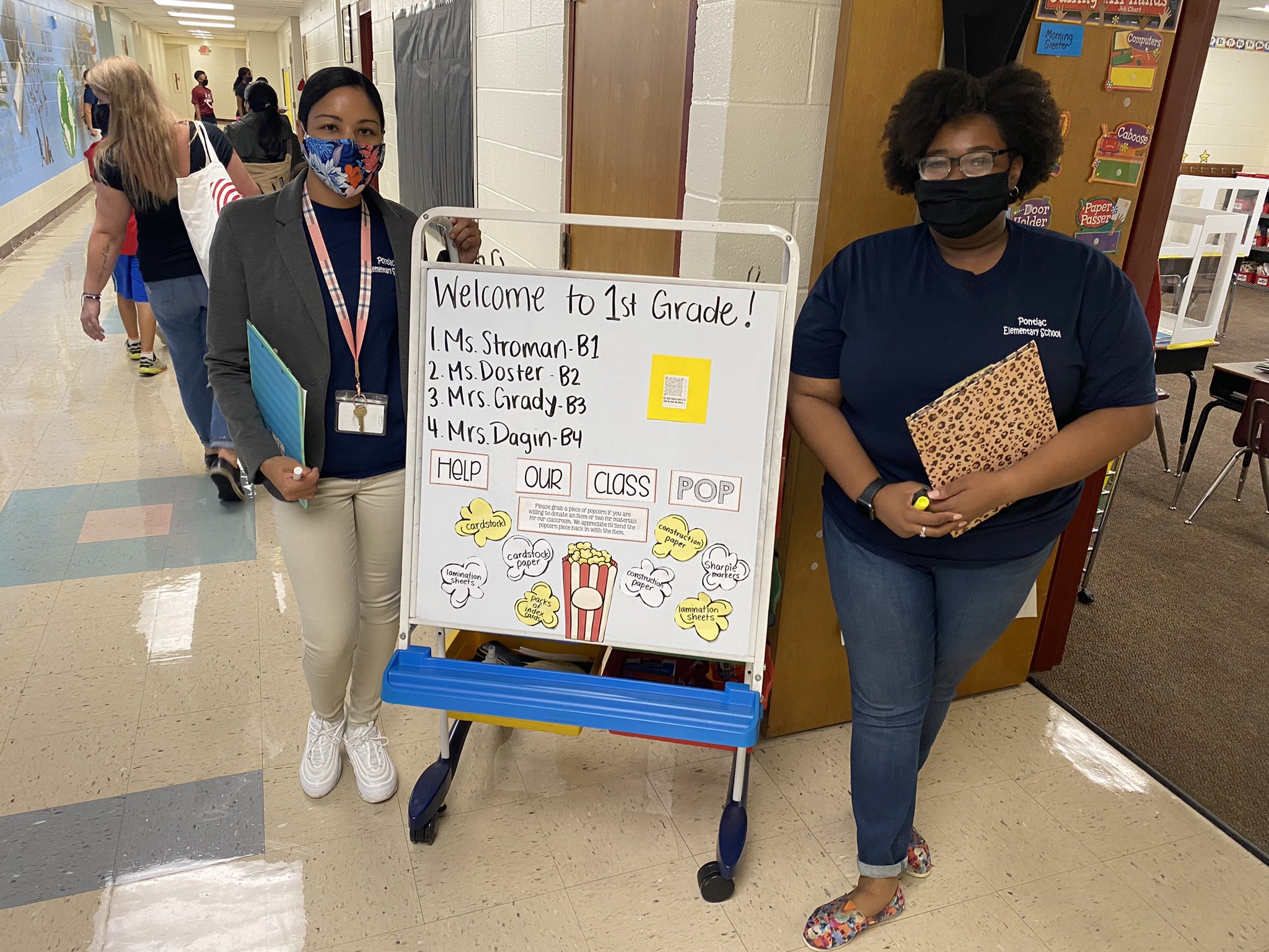 Pontiac Elementary on Twitter "Back to School Night was a success