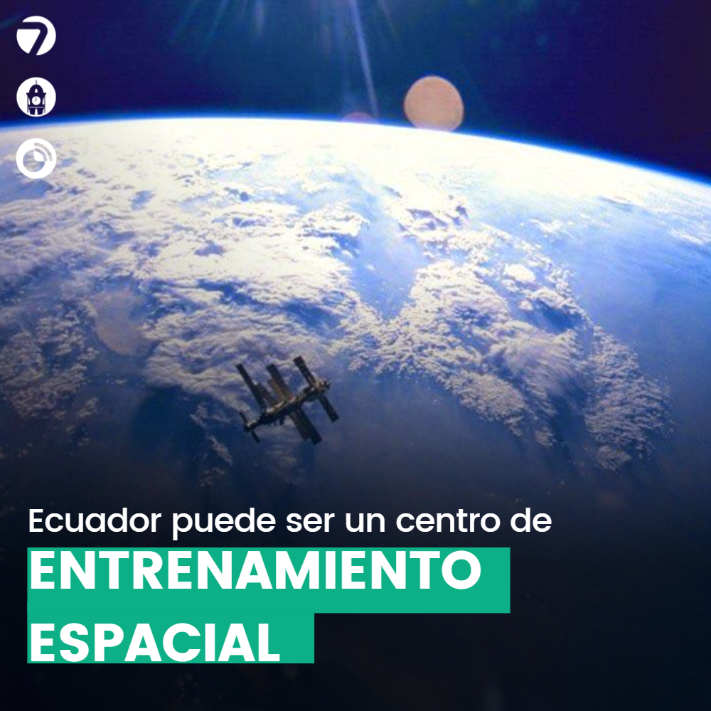 EcuadorTV's tweet photo. #Sociedad | Astronauta de la NASA busca acercamientos con el Gobierno y destaca las condiciones naturales del país: https://t.co/vMFej20D6c https://t.co/rNvvYnXaDL