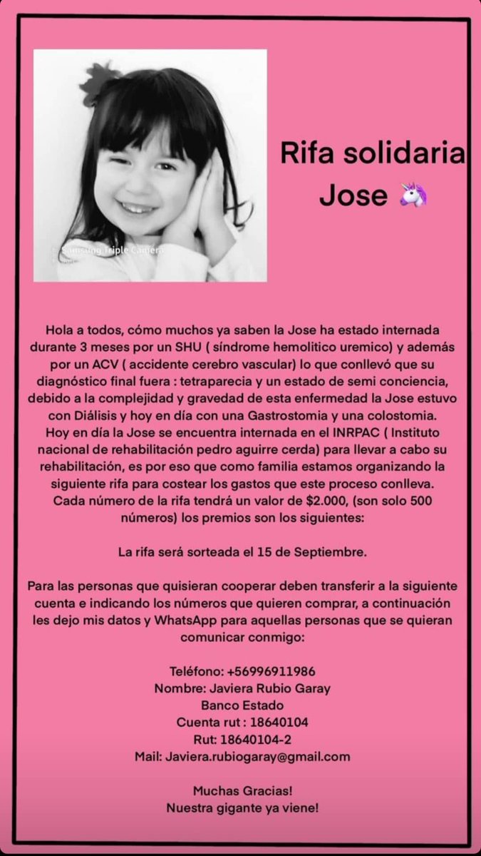 MacaAnasta's tweet photo. Ayuden a la Jose... Esta pequeña le ha ganado a todos los pronósticos...
Ayuden a la José... Para que el milagro sea completo. https://t.co/tRzx4blohH