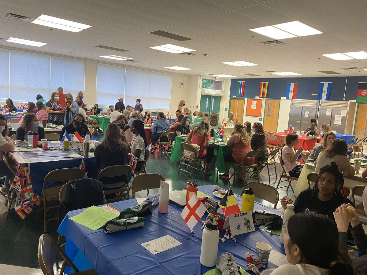 Today was one for the books. <a href="/DogwoodFairfax/">DogwoodES FairfaxVA</a> celebrated becoming the 2nd PYP IB World school in FCPS. 4 years of hard work… and the work is just beginning. So thankful for this family!  #PEACE  #enrich #engage #empower