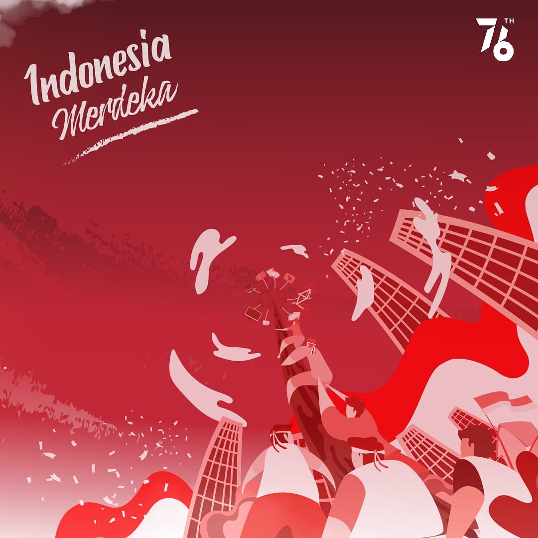 elbukhari_inst's tweet photo. Indonesia, merdeka. https://t.co/oQRmEcfaiS