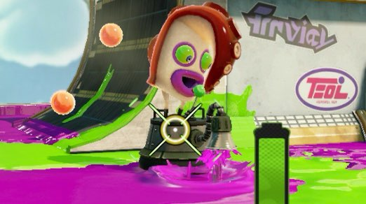 Splatfacts's tweet photo. Today's fact is something to cleanse your mind for the day:
When Octotroopers clean up the ink that you've sprayed around them they definitely seem to enjoy it, look at that smile. You never see them quite this happy, I love it oh so much! https://t.co/jSl2d7zmZC
