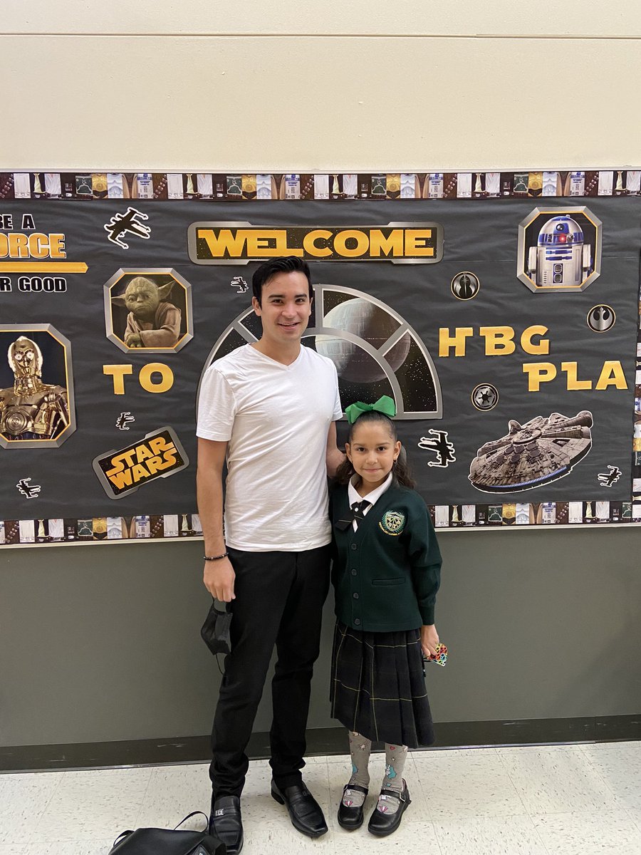 Ariana’s firs day at a new campus. She was a little nervous but I am so glad she was welcomed with open arms. <a href="/HBGonzalezPLA/">Henry B. Gonzalez PL Academy</a>