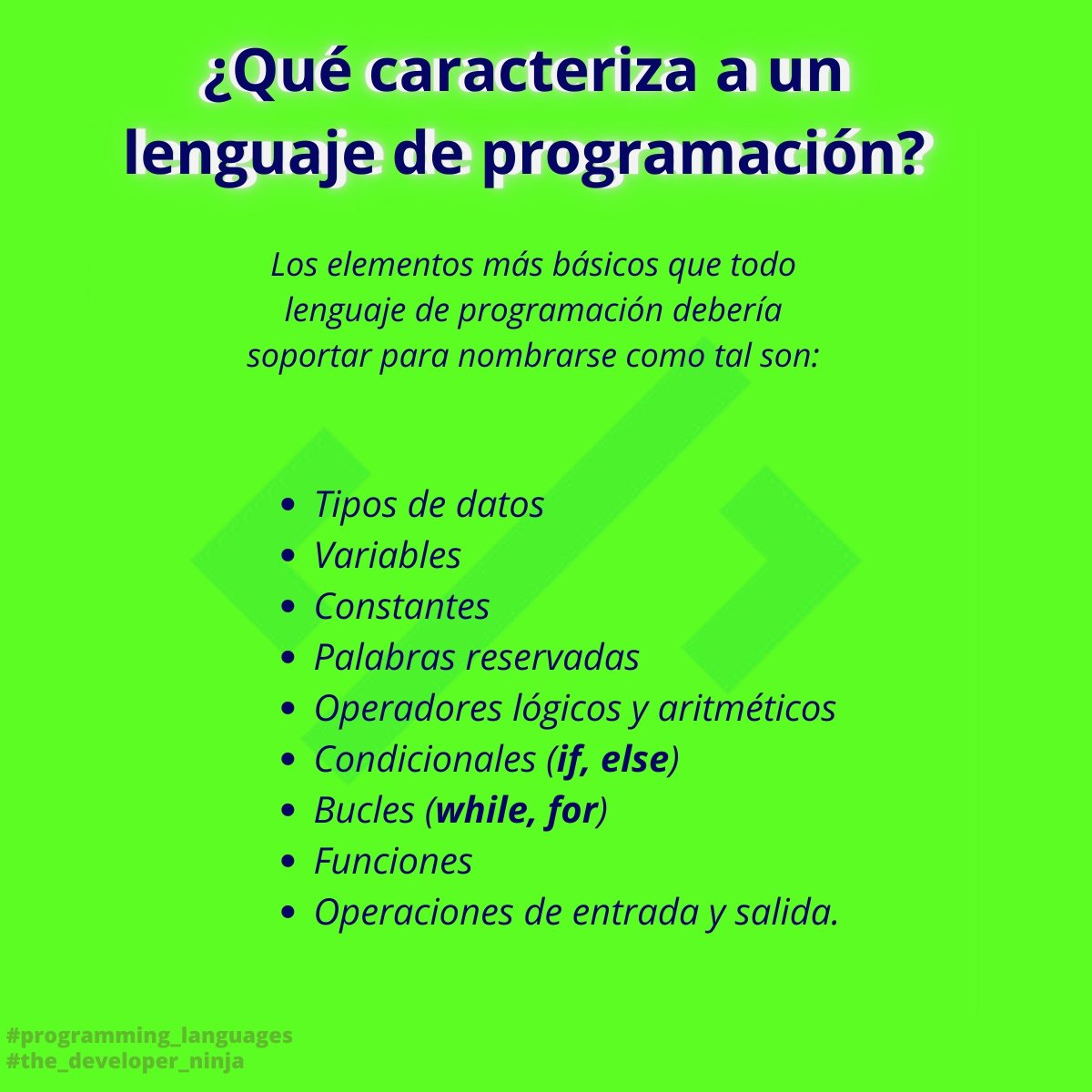 ThedeveloperN's tweet image. Que no haya confusión 🥴
#programming_languages #the_developer_ninja